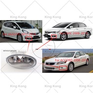 Car bumper fog lamp lights WITHOUT HOLDER For HONDA ACCORD 2008-2013 CIVIC FA1 FB2 FB3 2009-2015 JAZ