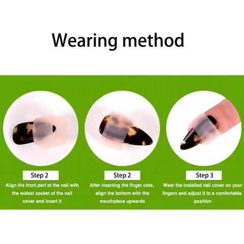 Silicone Guzheng Nail Cover S/M/L Without Nail Tips Guzheng Guard String Instrument Practice Accesso