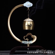 Chengyuan Pavilion Melangkah ke Awan Muzik Pembakar Kemenyan Gaya Gantung Tembaga Gaharu Menenangkan