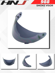 HNJ Helmet Accessories CLEAR Replacement Visor/Lens For MODEL HNJ 988(Ask before placing an order)