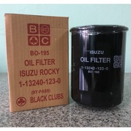 Oil Filter Isuzu Rocky 165hp (6BG1) Small Hole BC Brand