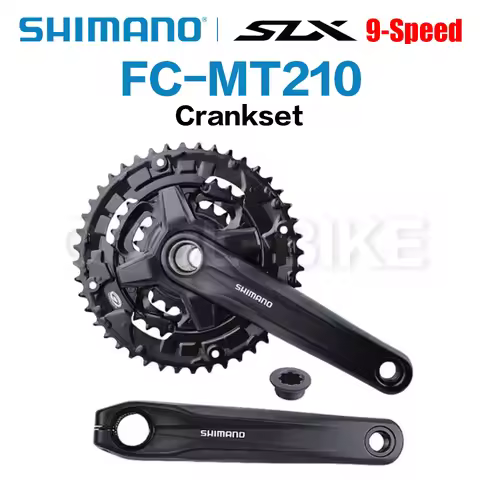 shimano HollowTech FC-MT210 9 Speed Crank Crankset bicycle parts 170 36-22T 170 40-30-22T 44-32-22T