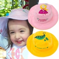 Canadian Flapjack kids Double-Sided Sunscreen Bucket Hat-Little Princess/Peas