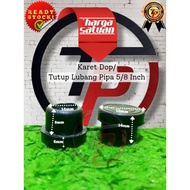 5/8 Inch Rubber Cap / 5/8 Inch Pipe Cap Rubber / 5/8 Inch (14mm) Pipe Hole Cap Rubber / Five per Eig