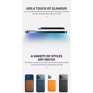 Magsafe Card Case For iPhone 12 Pro Max / Magsafe Magnetic Fashion Wallet Card Holder For iPhone 12 Mini