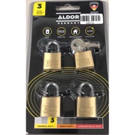 ALDOR BRASS PIN PADLOCK Z-261x4
