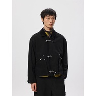 Classic N-1 Deck Jacket แจ็คเก็ตสั้นทรงหลวมสไตล์ลำลองสำหรับผู้ชาย ทรงพอดีตัว ปกเสื้อแบบมีซิป แขนยาว