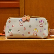 Japan Surrogate Shopping Universal Studios Mario Mushroom Chino Bio Pencil Case Storage Bag