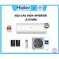 [HAIER] NON INVERTER R32 WALL MOUNTED AIRCOND 1.0HP 1.5HP 2.0HP 2.5HP HSU10LPA21 HSU13LPA21 HSU19LPA