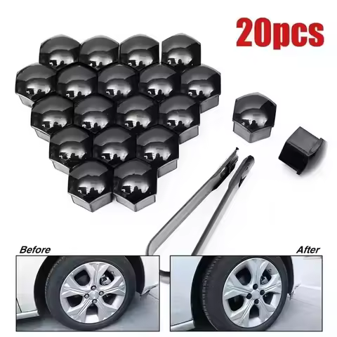 20/40pcs Car Wheel Nut Caps Auto Hub Screw Cover 17/19/21mm Bolt Rims Exterior Decoration Special So