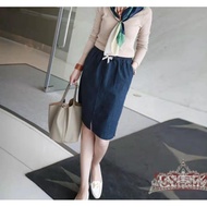 New Denim design skirt fit 27-32 waistline COD