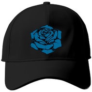 ZFEIO Ado Merch Blue Rose Print Baseball Caps 2024 New Logo Women Men Sun Hats Summer Outdoor Sprots