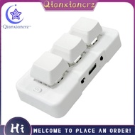 MK321-Pro Customized Keyboard Mechanical Blue Switch RGB Light 3-Mode USB+2.4G Wireless+Bluetooth Co