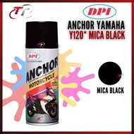ANCHOR MOTOCYCLE YAMAHA Spray Can Tin Cat Paint 400ML Y120* Mica Black Hitam Sprey Ancer Yamaha Ori 