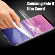 Samsung Note 8 TPU Plastic Back Film Screen Protector Full Cover Crystal Clear / Matte Anti Glare