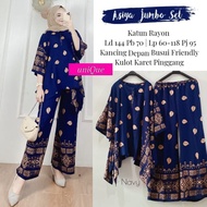Daster Setelan Tie Die // Setelan Wanita // Setelan Jumbo // Asiya Jumbo Set // Bahsin Big Set by Am
