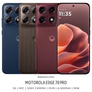 全新 New | Motorola Edge 70 Pro | 5G | 智能手機 | 6500mAh 矽碳大電池 | Sony LYTIA 710 旗艦夜拍鏡頭 | IP68/IP69 雙防護