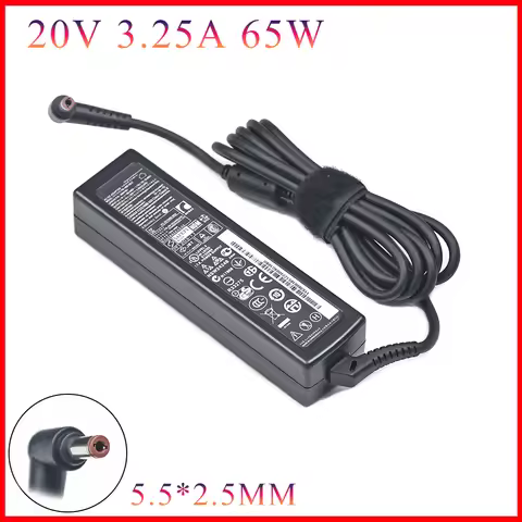 Laptop Charger AC Adapter Power Supply For Lenovo IdeaPad Z570 Z560 G580 Z575 Z565 B560 20V 3.25A 65