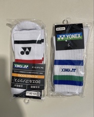 全新Yonex羽毛球襪子專業運動襪中筒YY袜子尤尼克斯成人款25-28