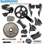 Shimano ชุดเกียร์ RX817 RX815 Di21X11ชุดเกียร์ RX815จักรยานเสือหมอบความเร็ว1X11 Crankset RX817ด้านหล