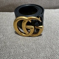 GUCCI 經典雙G皮帶