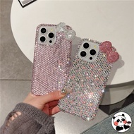 Luxury Diamond Bling Phone Case For Realme C15 C12 C11 C3 C2 C1 V23 V23i V15 X7 Ultra Max Q5 Q5i Q3 