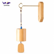 [Simhoa] Japanese Style Bamboo Wind Chimes with Summer Rain C Chord + Stand