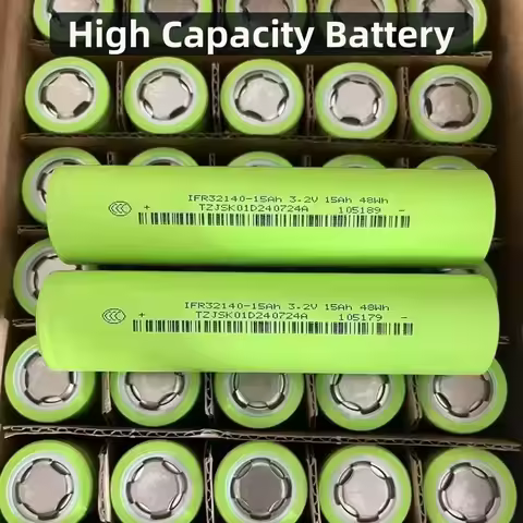 15Ah 3.2V Brand 32140 DIY12V 24V Lifepo4 cylindrical battery rechargeable lithium iron phosphate cyl