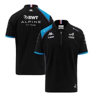 Newest F1 Racing Jersey + BWT Alpine F1 Racing  Team Polo Shirt + Summer Men&Women Short Sleeve T-Sh
