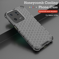 For Xiaomi 13 Pro Honeycomb Anti drop Phone Case Xiaomi 13 Pro Xiaomi 13 Xiomi Mi 13Pro Transparent Armor Protection Case