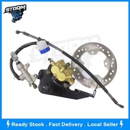 (Modify set) Rear Disc Brake Pump Set Full - Y125ZR with Disc Plate REAR BRAKE SYSTEM