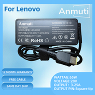 Anmuti 65W 20V 3.25A Square tip Laptop charger adapter For Lenovo Yoga 11e Thinkpad T460 T470 T470s 