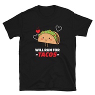 Will Run For Tacos T-Shirt 8 New Hot Selling Men's Clothing Featured