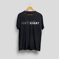 HITAM PUTIH Forty Eight JKT48 T Shirt - Idol - BLACK - WHITE 100-150