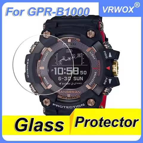 3Pcs Glass For GPR-B1000 GPW-1000 GPW-2000 GBD-800 GBD-H1000 GSW-H1000 GWG-2000 GA2100 Watch Scratch