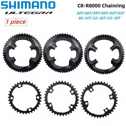 Shimano Ultegra CR-R8000 11 Speed Chainring Crankset Gear Crown For Road Bike 34T/36T/39T/50T/52T/53