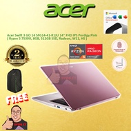 Acer Swift Go 14 AMD Ryzen 7000 Laptop Ryzen 5  - SFG14-41-R1JU / SFG14-41-R5VF / SFG14-41-R61T / Ryzen 7-SFG14-41-R3ZM)
