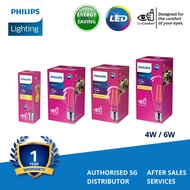 Philips LED Classic 3000K - 4W/6W E14/E27 B35/A60/ST64