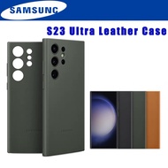Original Samsung Galaxy S23 Ultra Leather Case For Samsung S23 Ultra (6.8") Leather Cover S23 Ultra case