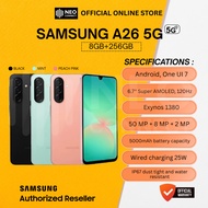 [NC] SAMSUNG A26 5G (8GB+256GB) Samsung Malaysia Set