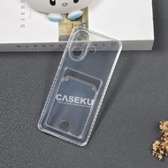 Iqoo Z10R Card Case Clear Clear Card Slot/ Case Iqoo Z10R