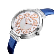 Jam Tangan wanita Analog SKMEI 9160 Blue Water Resistant 30m