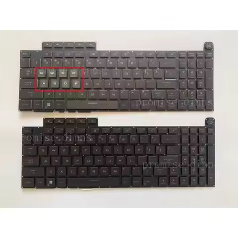 M US keyboard For ASUS ROG Strix G814J G814JV G814JZ G814JI JU RGB Backlit 18"