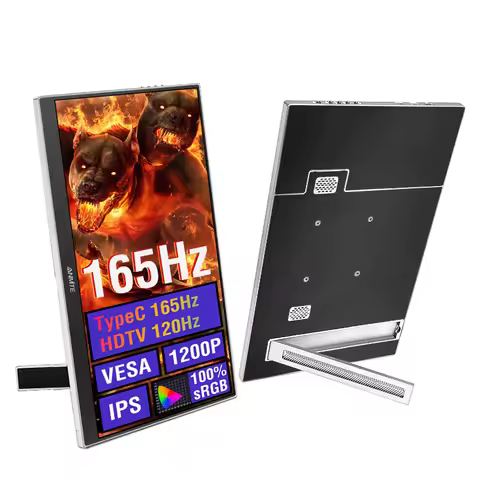 16 inch Portable Monitor 144Hz HDR IPS Gaming Monitor USB TYPE C HDMI for Phone Laptop Desktop Switc