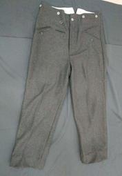 二戰德軍 高級複刻公發版石灰色毛料褲 (stone grey) 波蘭製