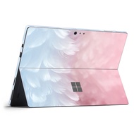 Pink Sticker Microsoft Surface Go 3 2 Surface Pro 9 8 7 6 5 4 3 2 X RT 2 Table Skin Full Edge Tablet Film Astronaut Cartoon Anti-scratch Waterproof HD Print Anti-fingerprint