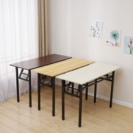 Folding table rectangular desk stall nail table conference table long table training desk simple dining table home