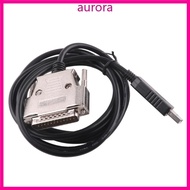 Auro USB To DB25 Male RS232 Serial Port Cable Fast Speed For TM-T88VI TM-T88V Printer