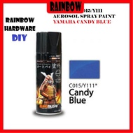 SAMURAI AEROSOL SPRAY PAINT YAMAHA CANDY BLUE C015/Y111 400ML (SABAH DAN SARAWAK TIDAK BOLEH POST)