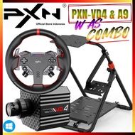 COMBO PXN VD4 W AS with A9 Direct Drive Steering Racing Wheel Stand